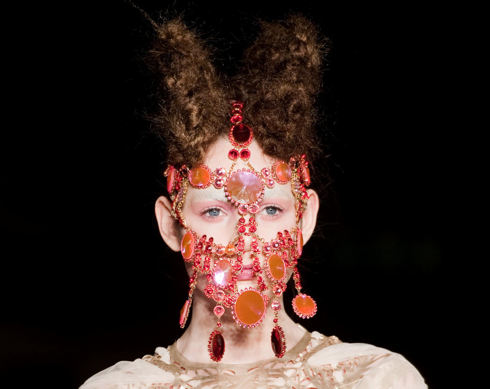 Great or Gaga Face jewelry at London Fashion Week
