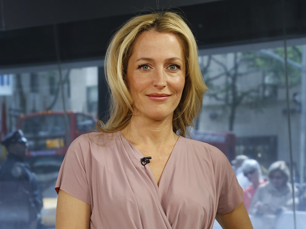 What I Wore TODAY: Gillian Anderson.