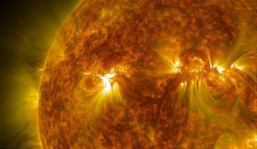 Fallout from huge solar flare to sideswipe Earth