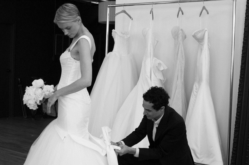 Check out Zac Posen s affordable wedding gowns for brides of all