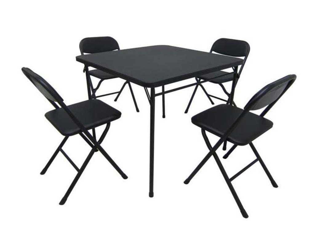Walmart card table sale folding
