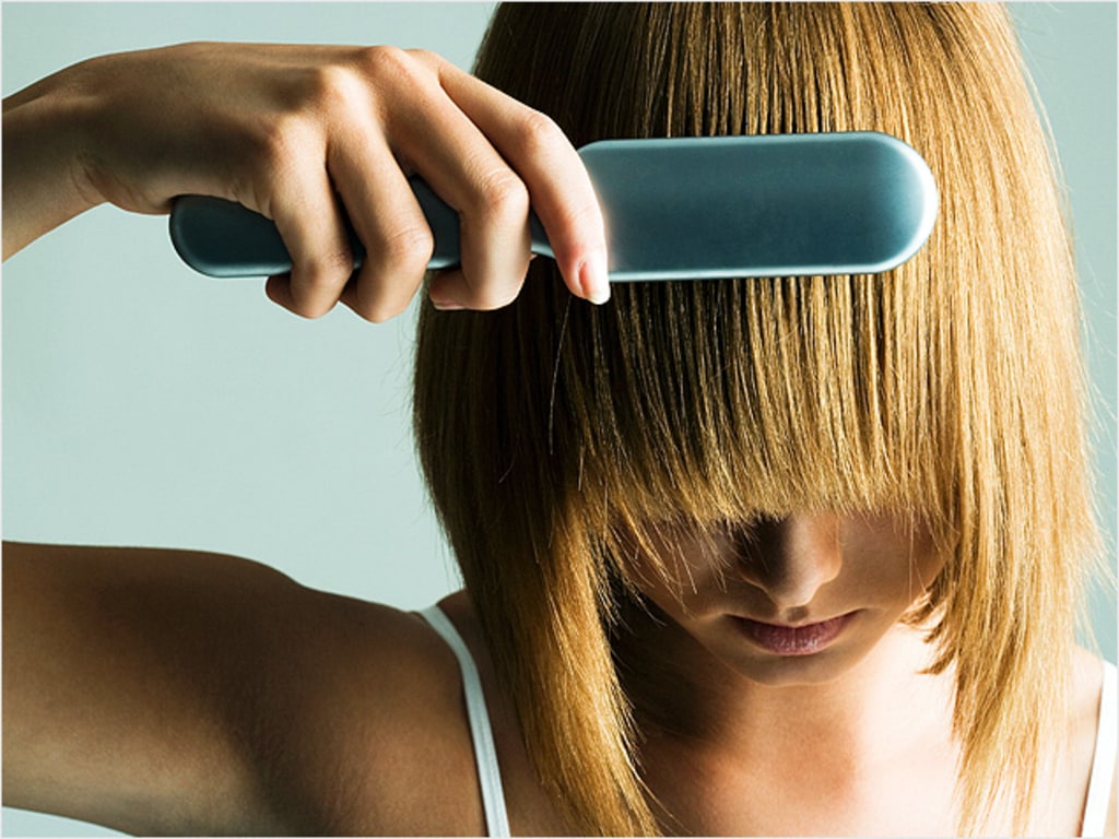 Get Straight Hair at Home