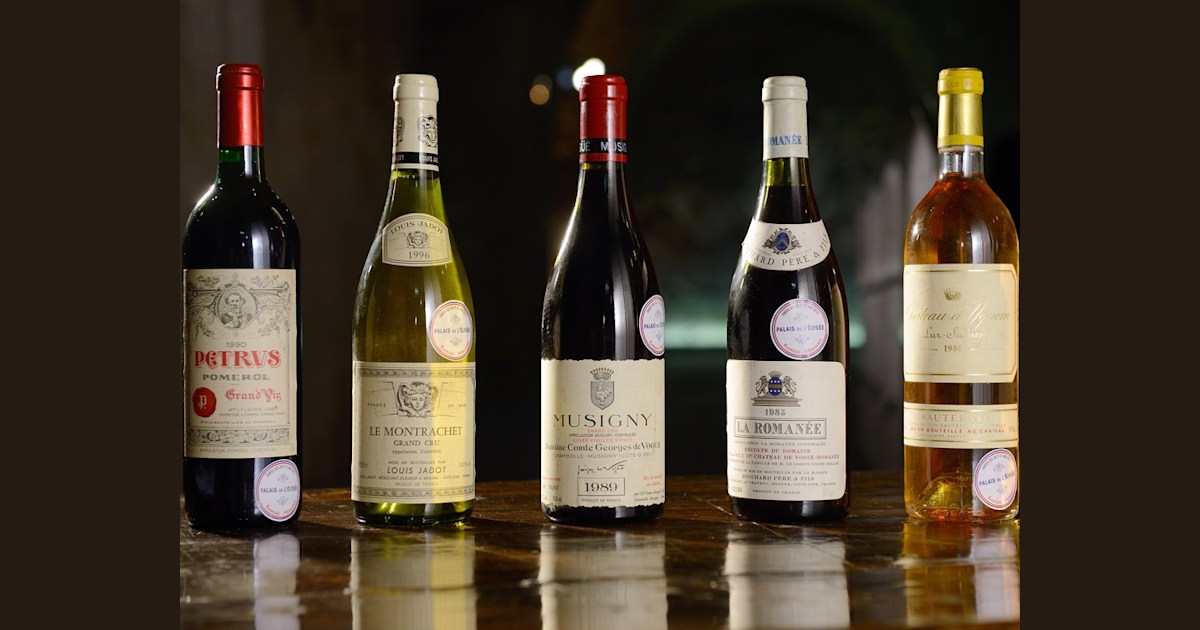 Corks to fly at French palace wine auction
