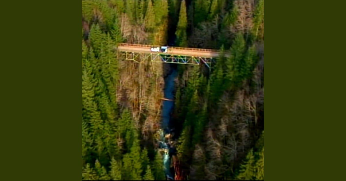 He survived broken bungee cord, river plunge
