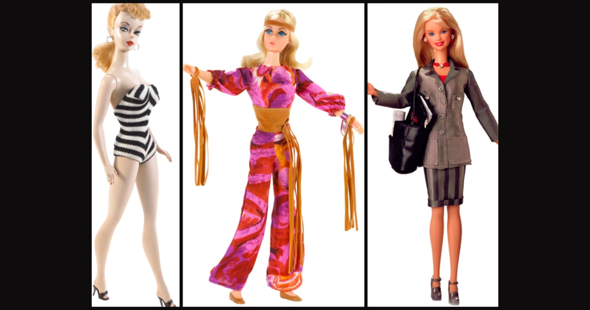 Barbie through the years