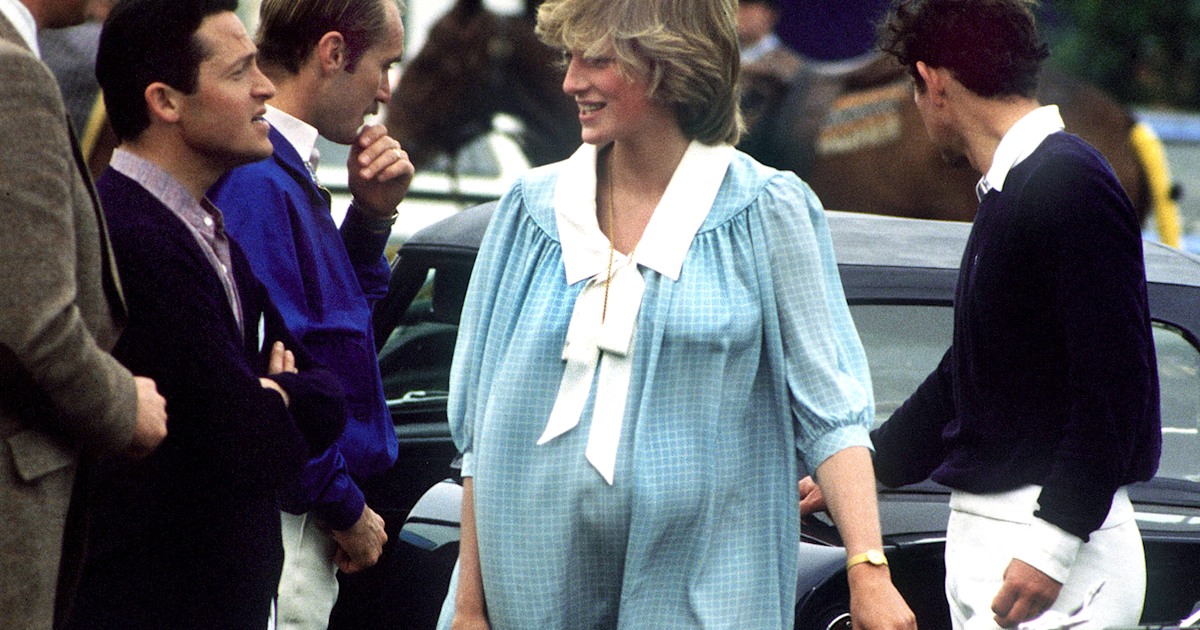 Princess Diana's pregnancy style