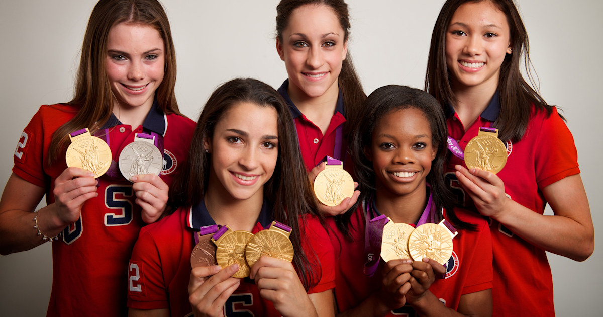 USA! USA! Olympic champs flaunt medals for TODAY