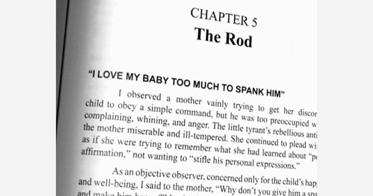 Did spanking book lead to children’s deaths?