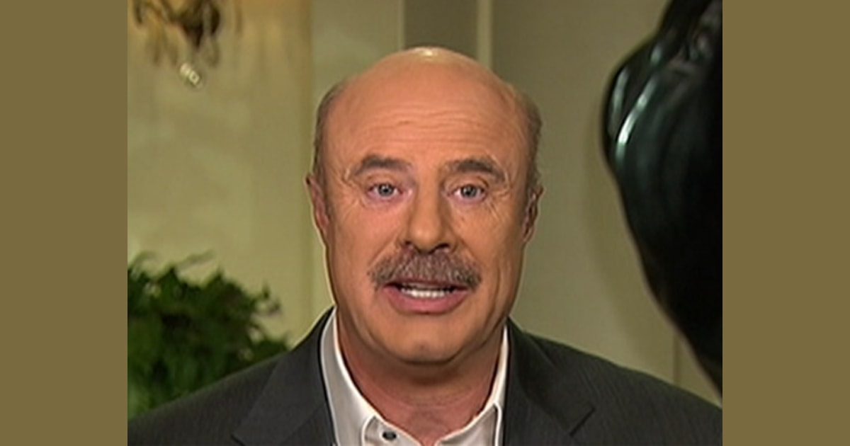 Dr. Phil: ‘Radical’ of dad to shoot laptop