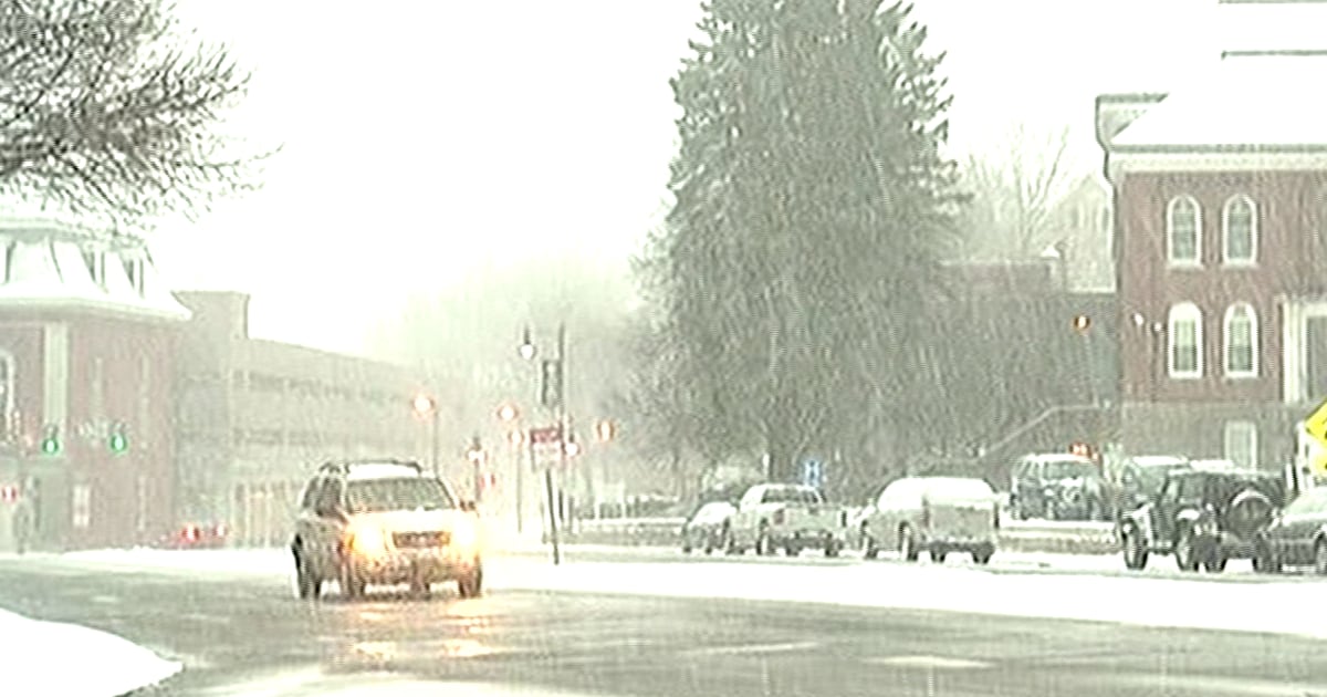 Winter storm blankets New England with snow