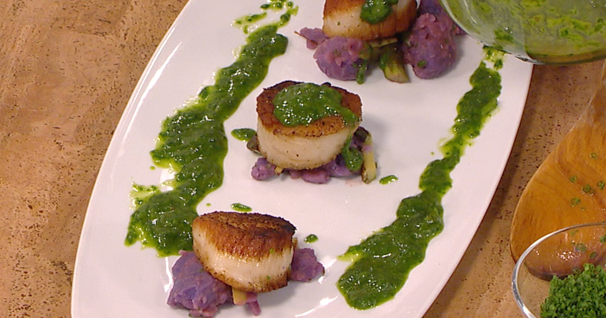 Cook up a spring feast of scallops, ramps, asparagus