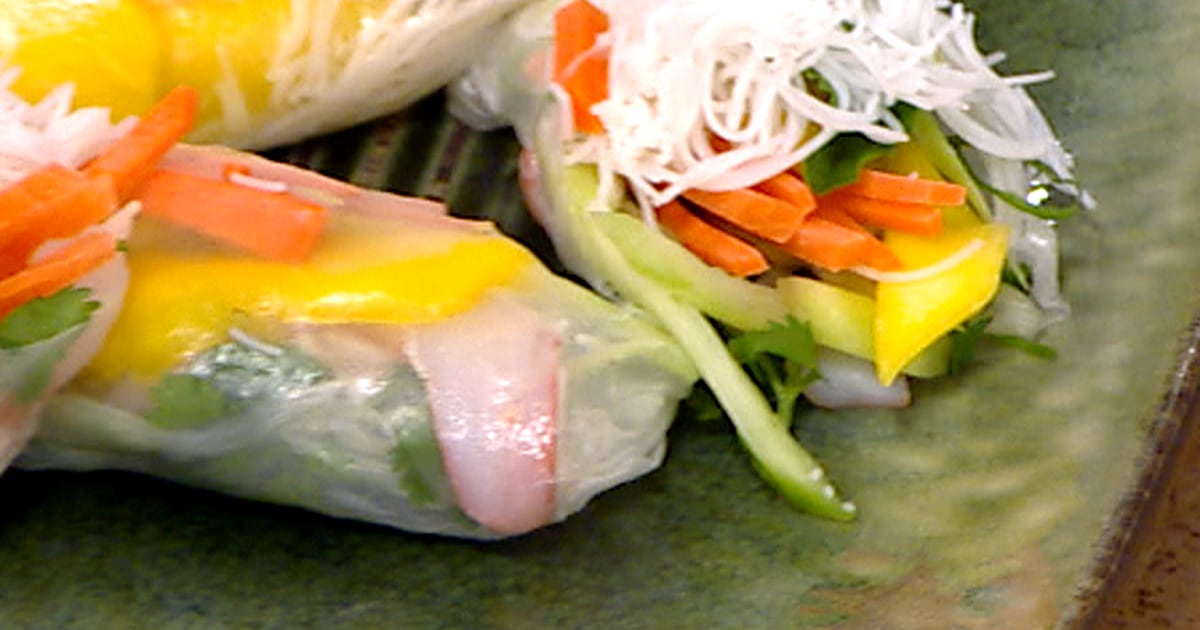 Get creative in the kitchen with spring rolls