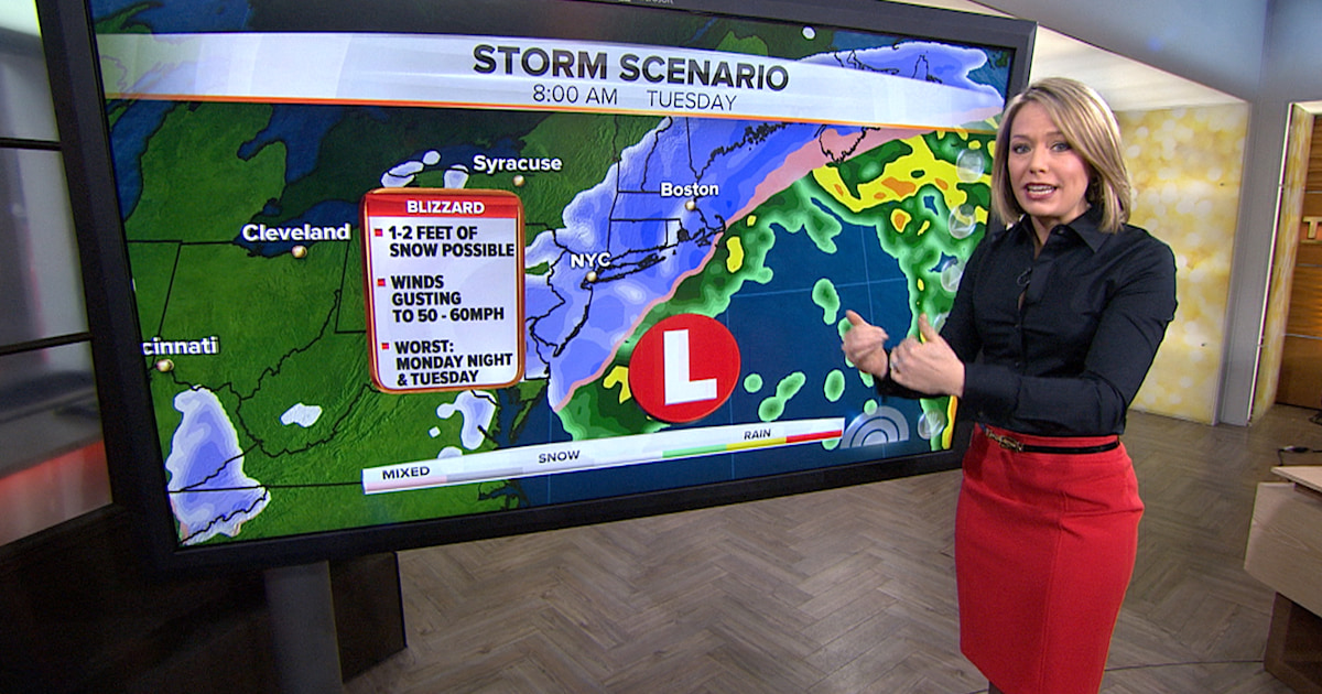 East Coast braces for historic nor’easter