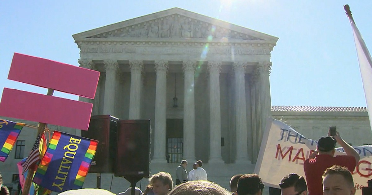 Supreme Court Divided Over Gay Marriage 7333