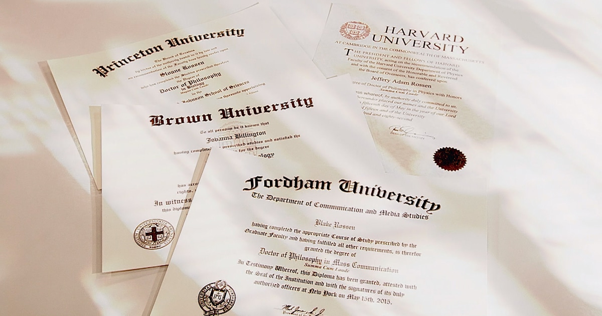 Doctorates in deceit: Fake diplomas for sale online