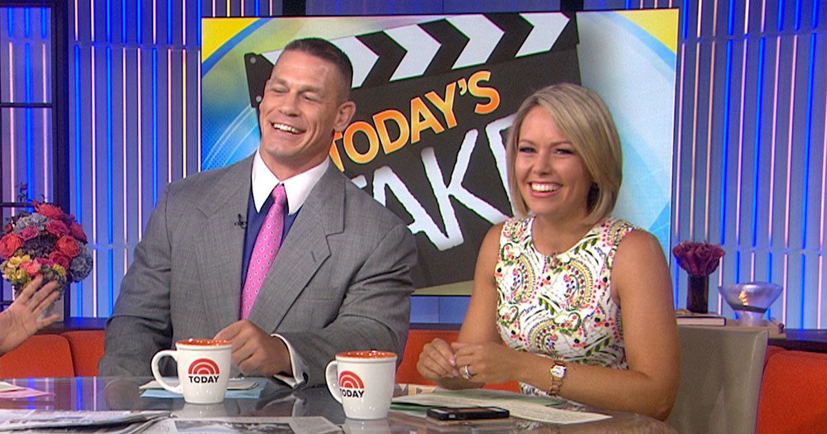 John cena today show host sale