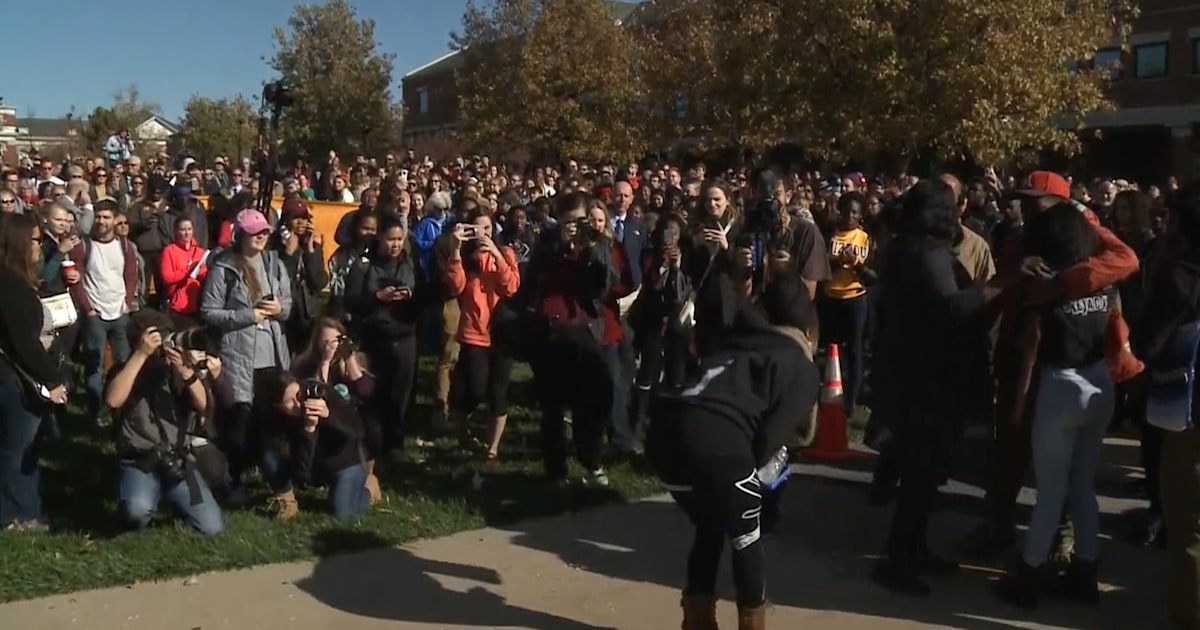 Tensions rise on Missouri campus overnight after racial threats