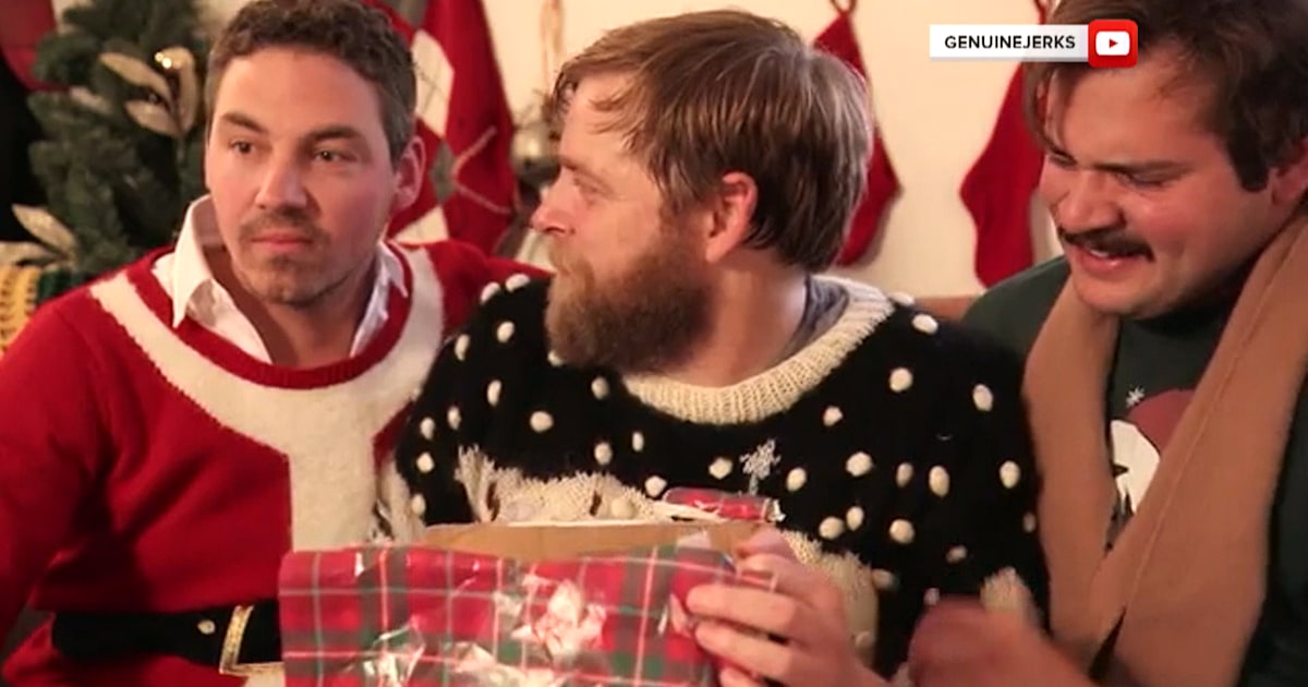 Here how to react to bad Christmas gifts