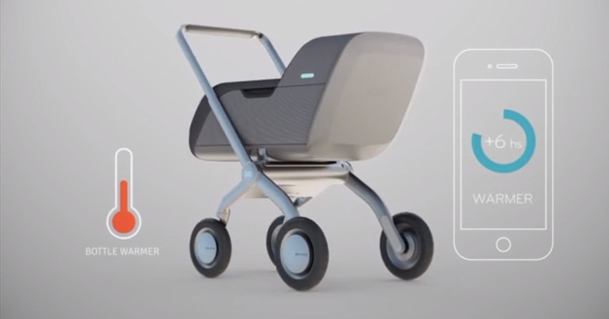 Self propelled stroller under development