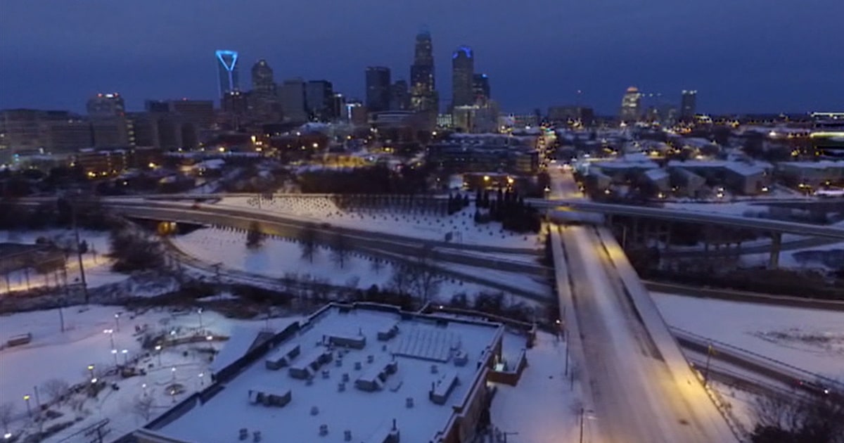 Blizzard 2016 knocks out power in Charlotte