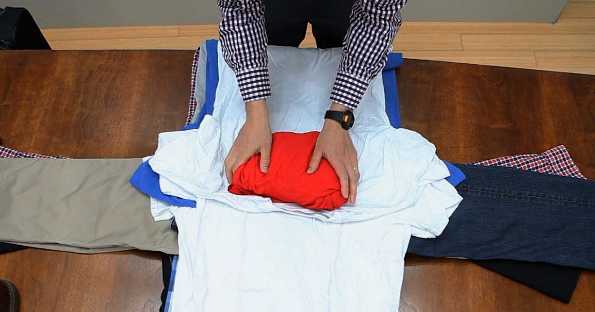 How to pack like a pro: Bundle wrapping means no wrinkles, no fuss