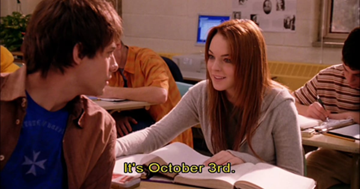 Its October 3rd Celebrate Mean Girls Day With Lindsay Lohan Tina 