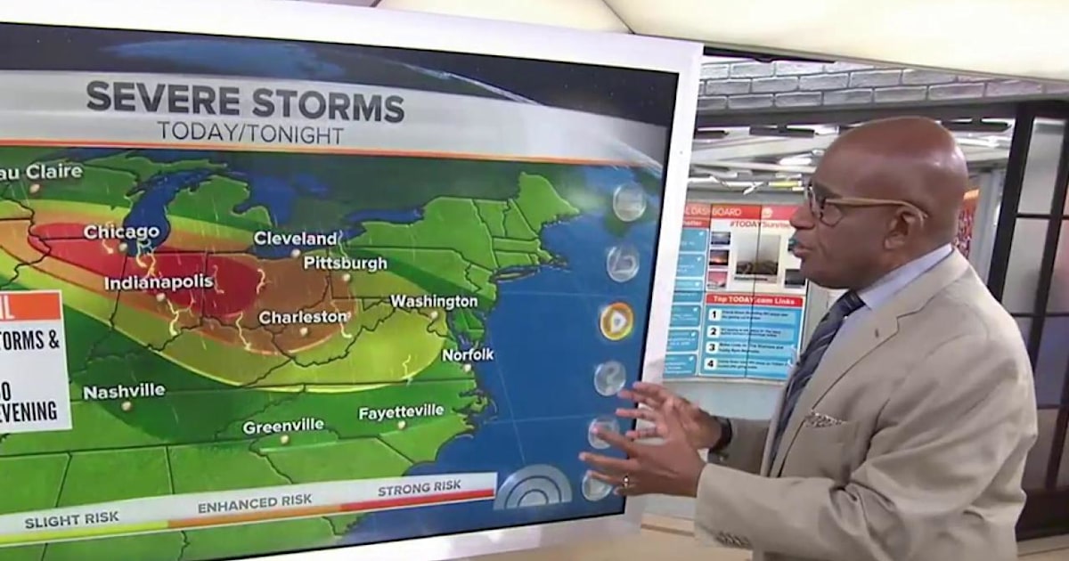 Severe storms threaten 62 million people, even in big cities