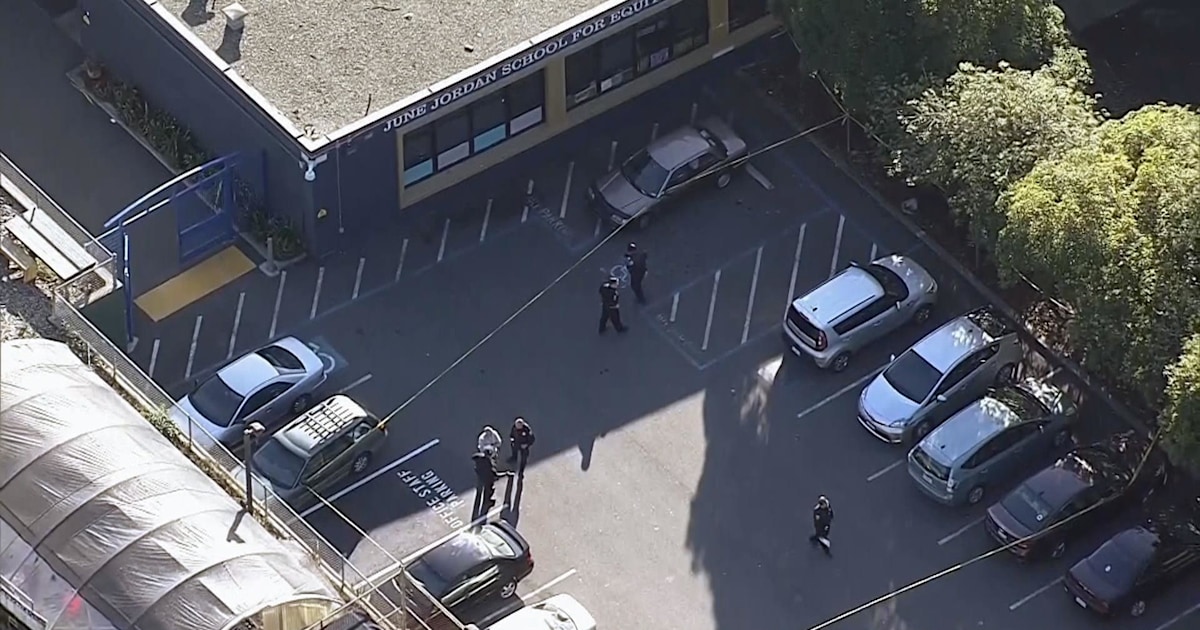 4 students shot outside San Francisco high school; gunmen on the loose