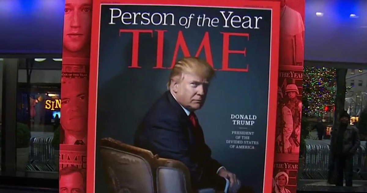Presidentelect Donald Trump is TIME Person of the Year for 2016