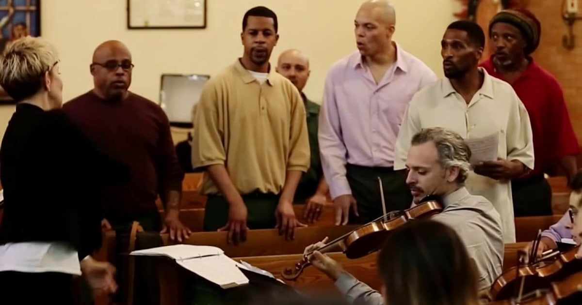 Opera singer Joyce DiDonato inspires Sing Sing prison inmates through song