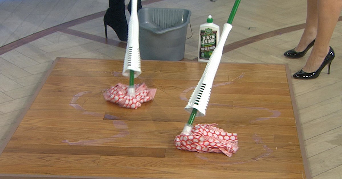 How to mop floors and clean house more quickly and efficiently
