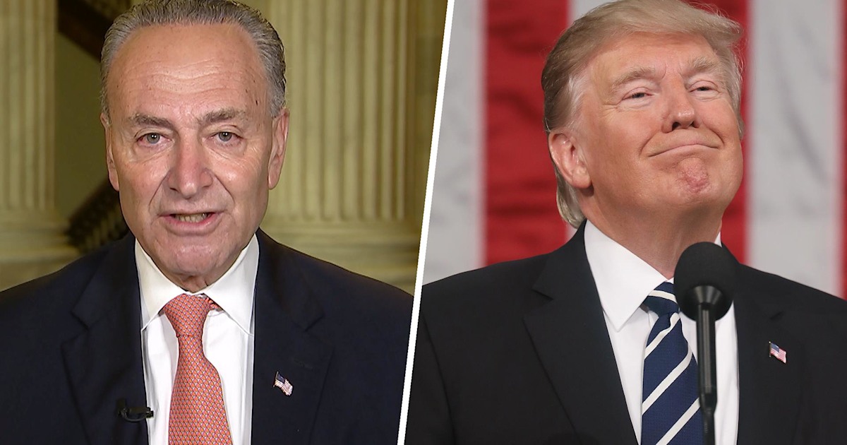 Chuck Schumer: Trump’s ‘speeches and the reality don’t match’