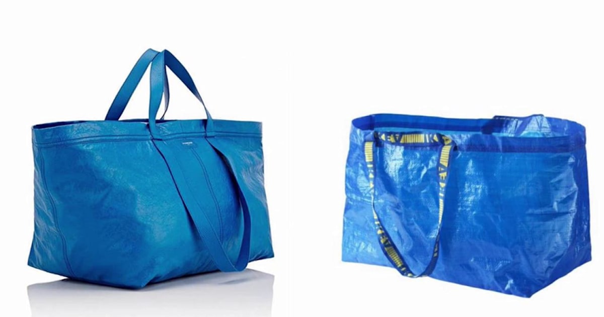 $2,145 Balenciaga bag looks just like Ikea’s iconic 99-cent shopping bag