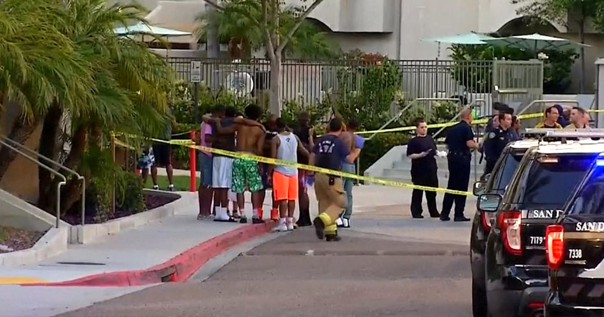 Mass shooting at San Diego pool party At least 1 killed, 7 injured