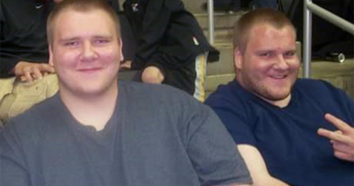 Twin brothers lose nearly 350 pounds together