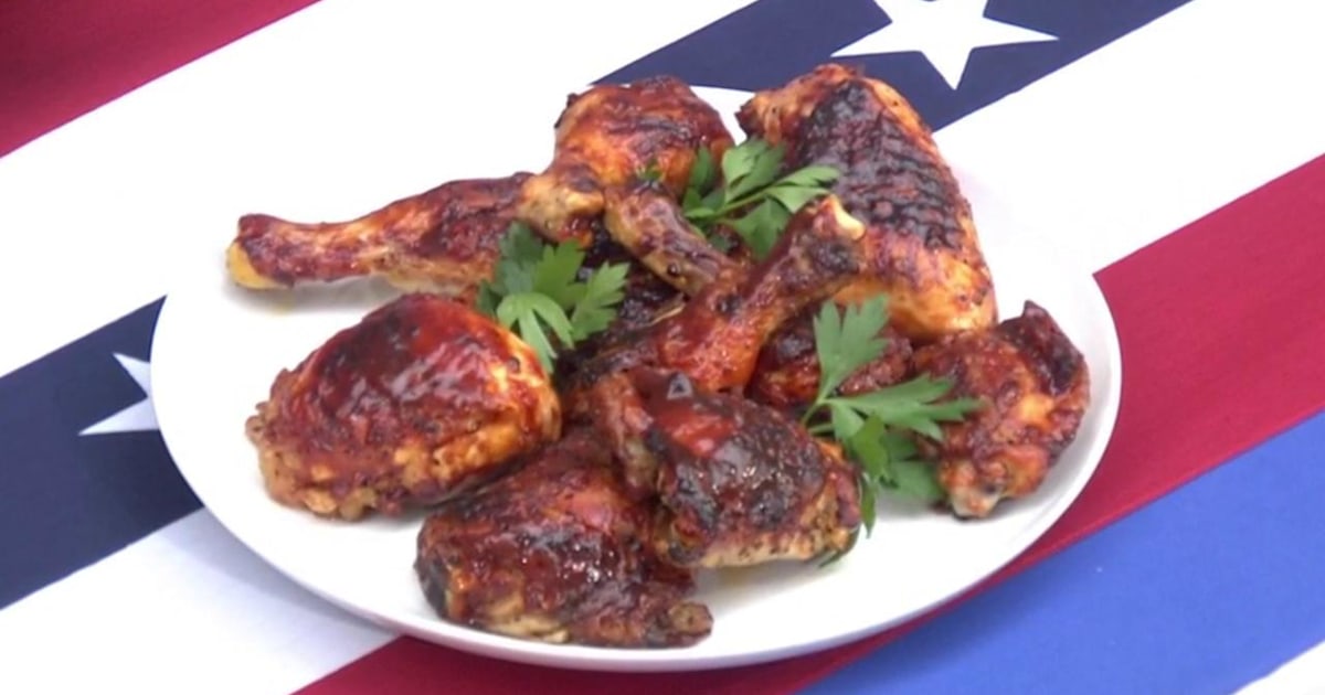 Fourth of July recipes: Crispy barbecued chicken, potato salad and onion butter