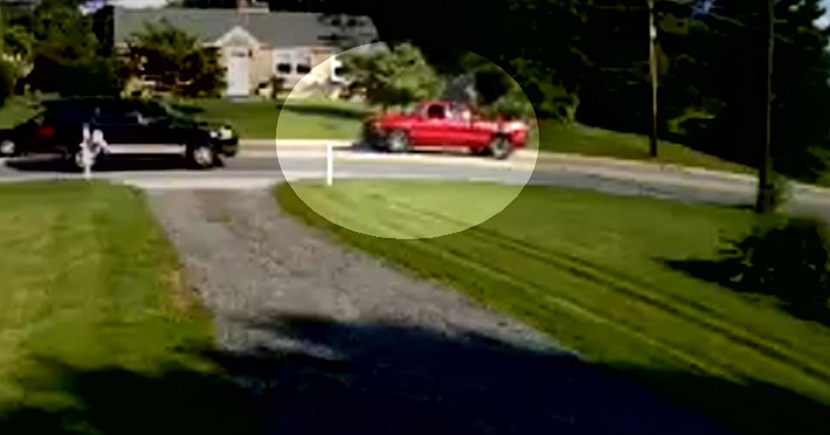 Officials recover red pickup truck that may belong to road rage suspect
