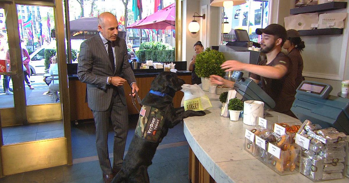 Watch TODAY puppy Charlie show off his latest skills