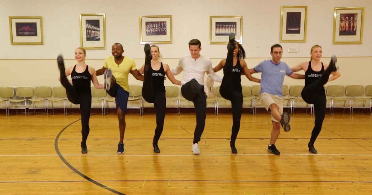 Ever wonder what it’s like to be a Rockette? 3 brave men find out