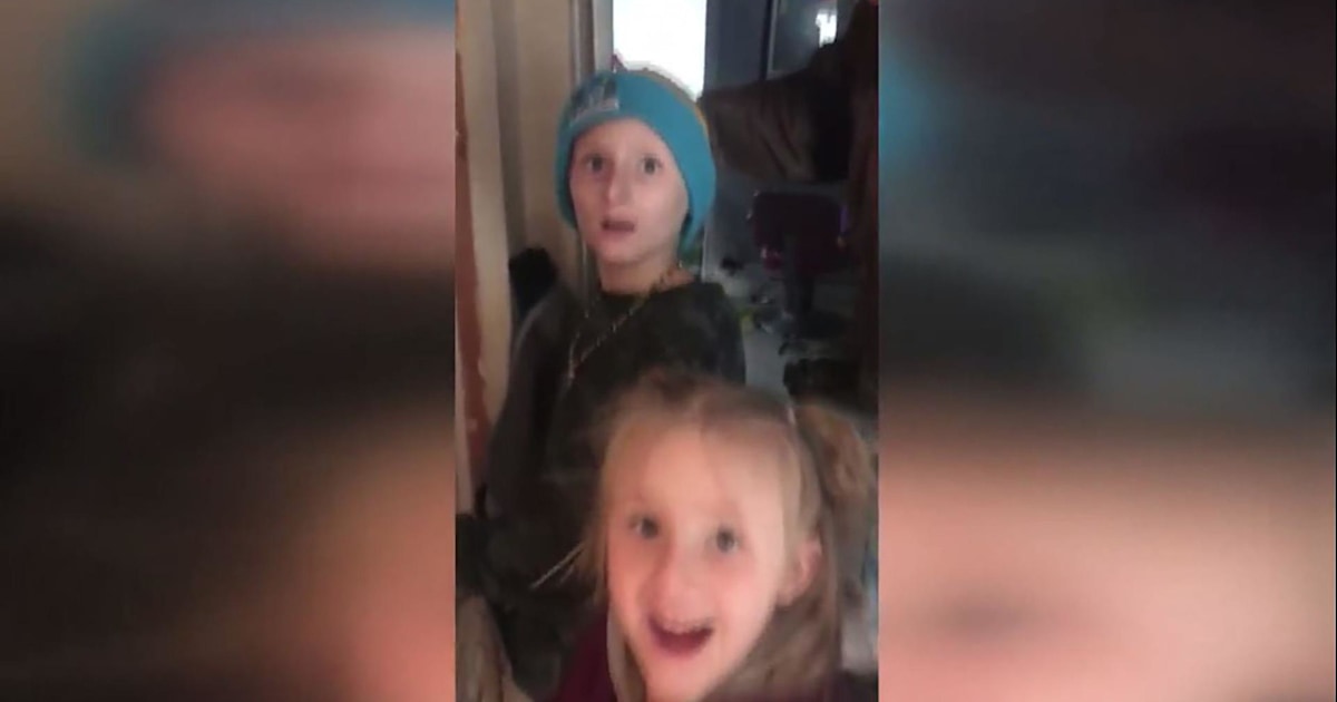 Watch wonderful moment family’s lost cat comes home