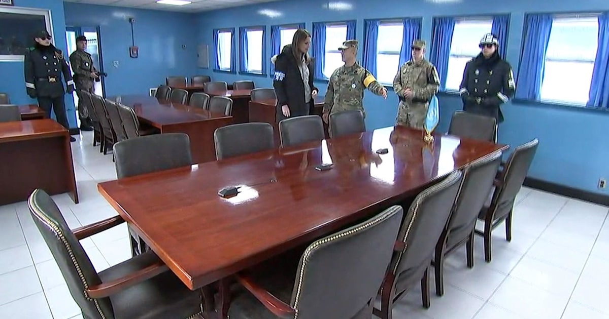 Take a rare look inside the border between North and South Korea