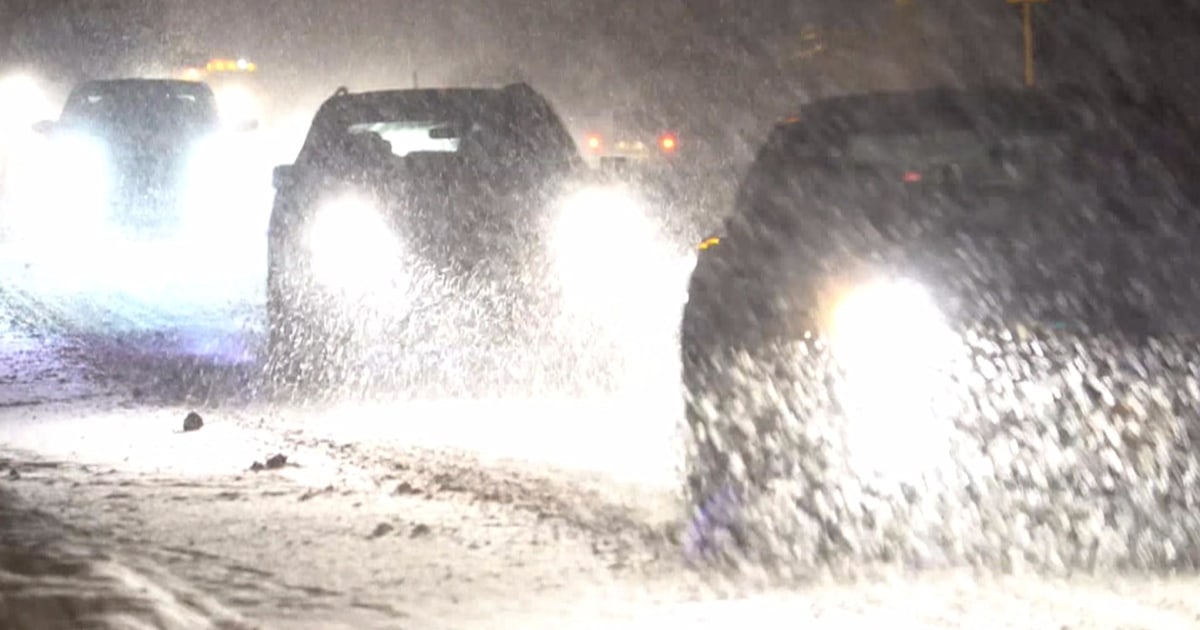 Major winter storm brings snow from Montana to Maine