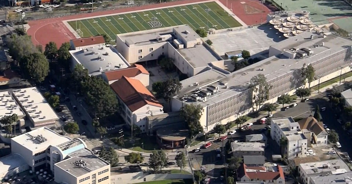 12-year-old girl in custody after 2 students are shot at LA middle school