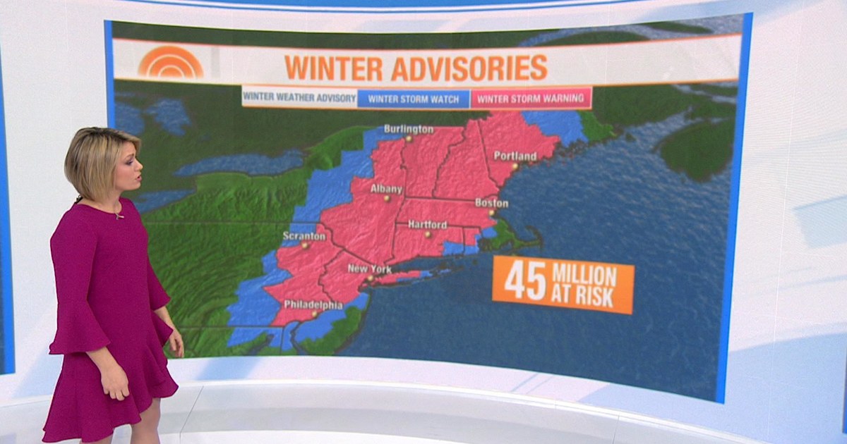 New winter storm bears down on East Coast, still reeling from nor’easter