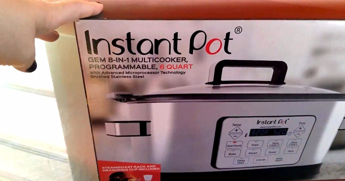 Instant Pot recalling 100,000 cookers due to fire hazard