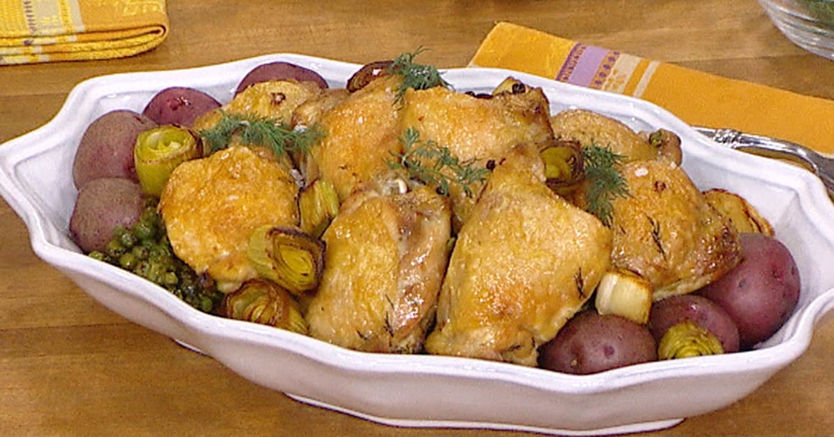 How to make Nigella Lawson’s easy onepan chicken and peas