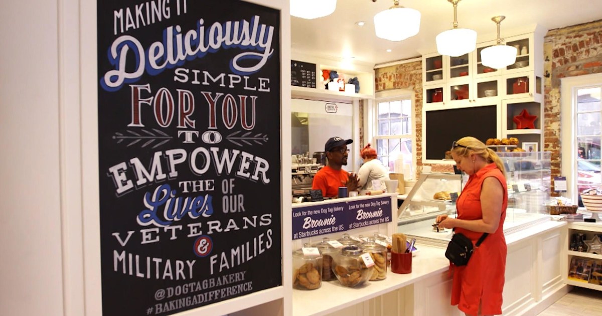 Dog Tag Bakery is helping veterans transition back into civilian workforce