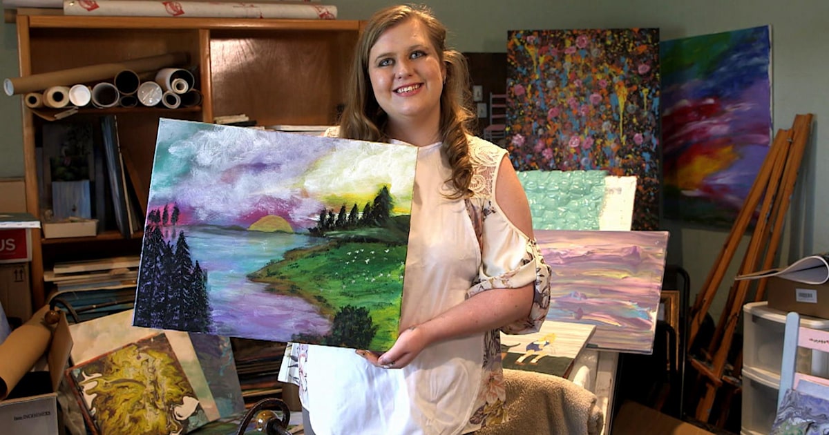 How painting unlocked 1 woman’s abilities as a savant