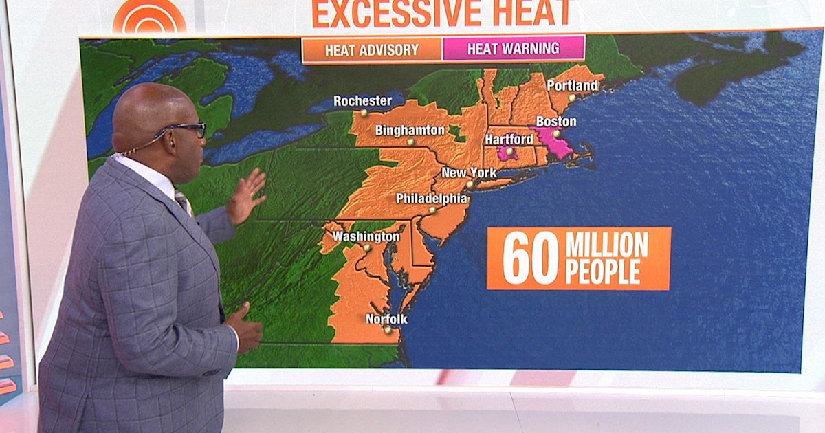 Dangerous record heat wave scorches Northeast