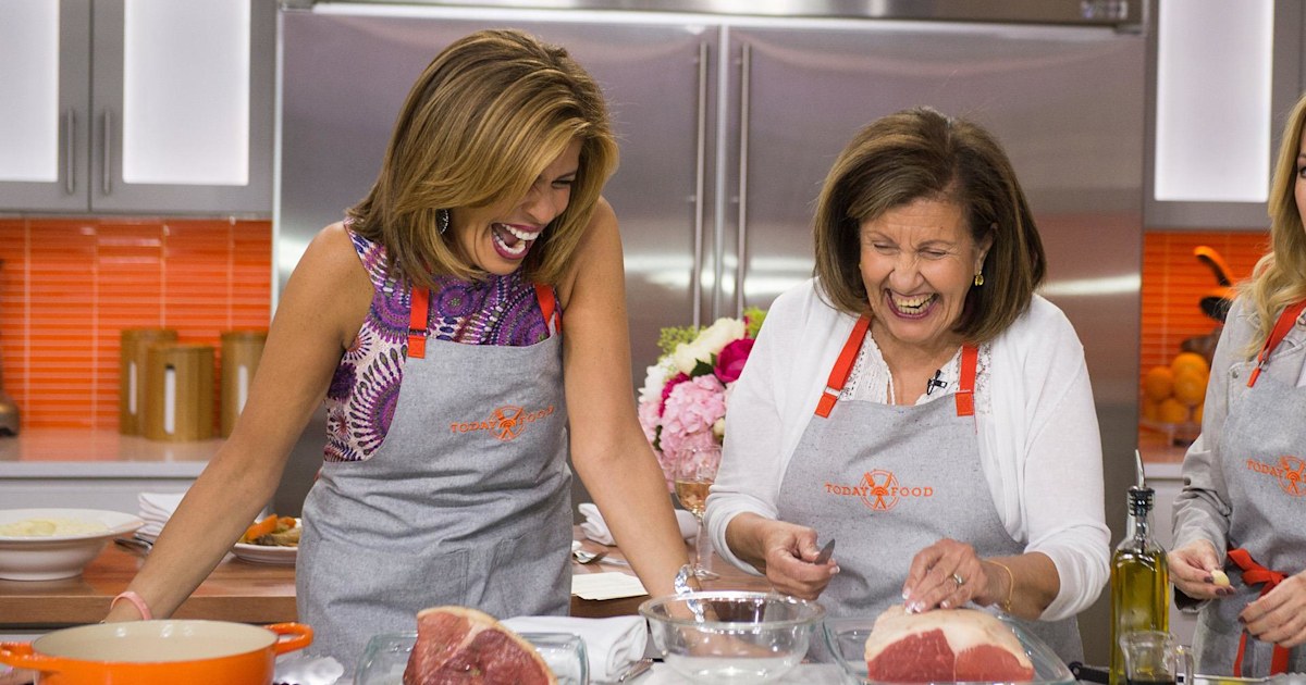 Moms know best! See the TODAY anchors and their moms share favorite recipes